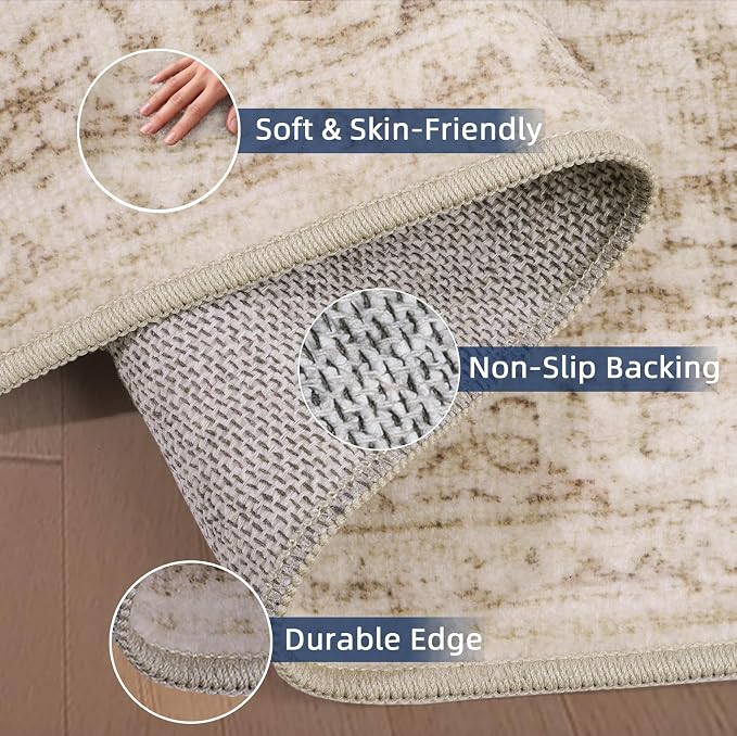 Washable Runner Rug 2x8 Runners