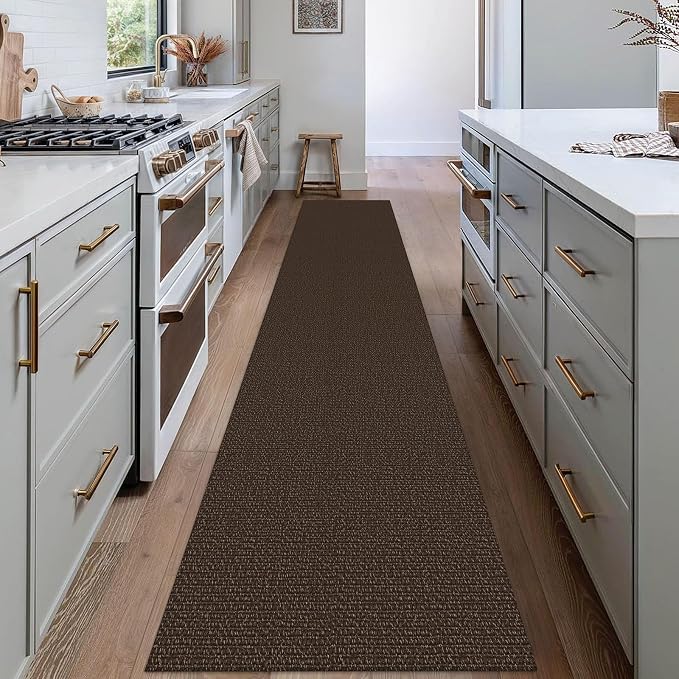 EARTHALL Washable Runner Rug 2x12 Ft Non Slip Runners