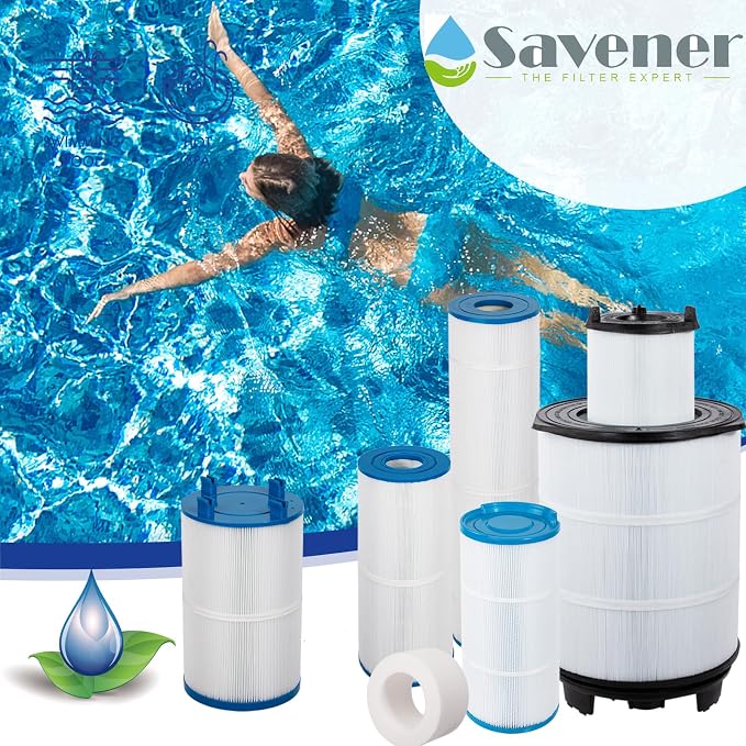 Savener® S7M120 System 3 Inner and Outer Pool Filter, Compatible
