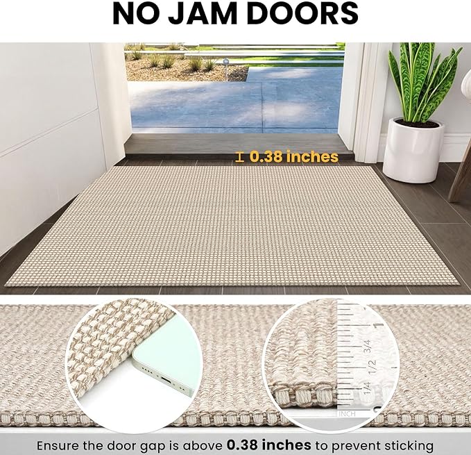 IOHOUZE Washable Runner Rug 2x5 Non Slip Runners