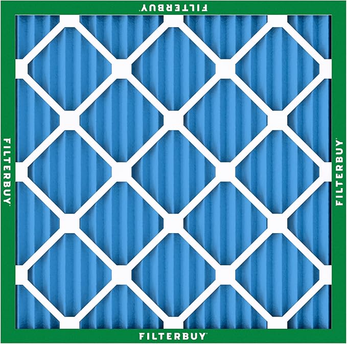Filterbuy 20x20x1 Air Filter MERV 13 Optimal Smoke & Allergy Defense,