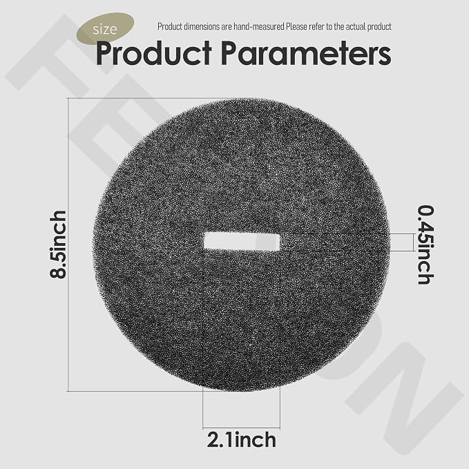 10-Pack Replacement Filters Compatible