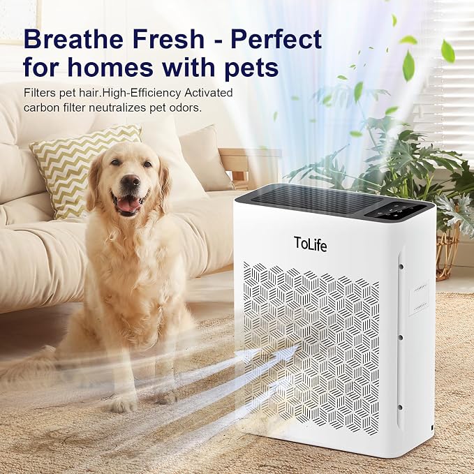 Tolife Air Purifier Large Room, Air Purifiers
