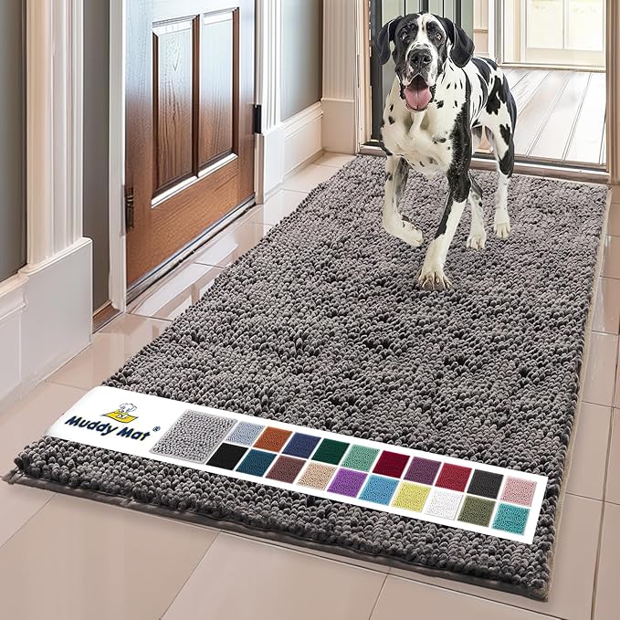 Muddy Mat® | Super Water Absorbent Door Mat Indoor, Microfiber Quick Dry