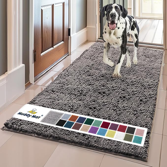 Muddy Mat® | Super Water Absorbent Door Mat Indoor, Microfiber Quick Dry