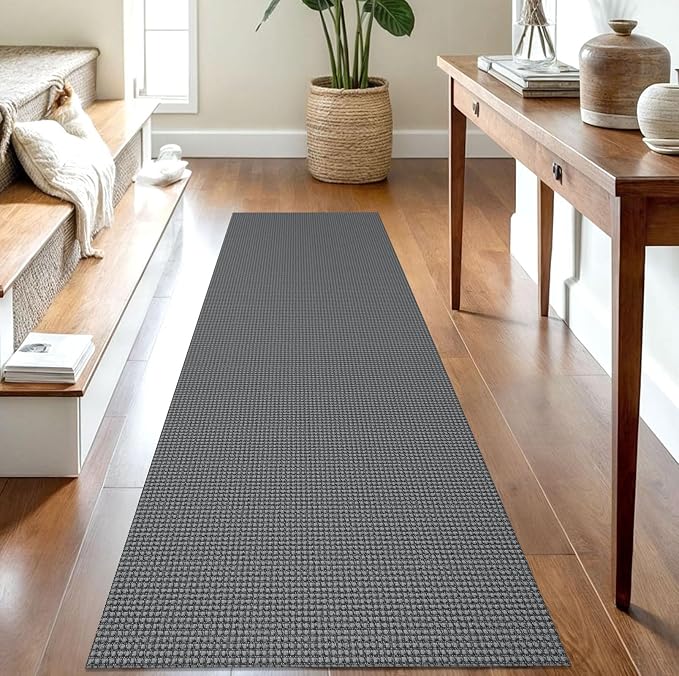 IOHOUZE Washable Runner Rug 2.6x8 Non Slip Rubber Backed Wide Hallway Runner