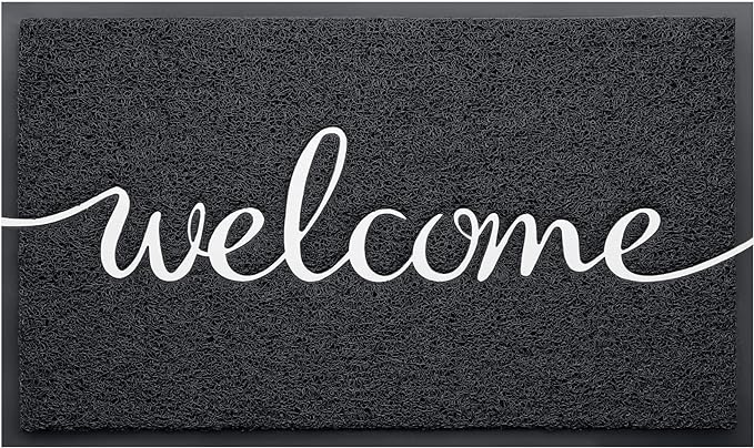 CozyBounty Door Mat Welcome Mats Outdoor Indoor Non-Slip Doormat