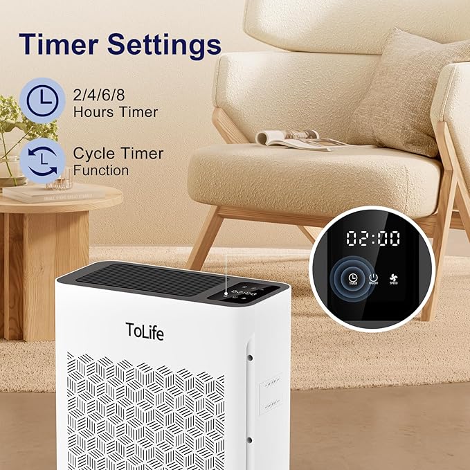 Tolife Air Purifier Large Room, Air Purifiers