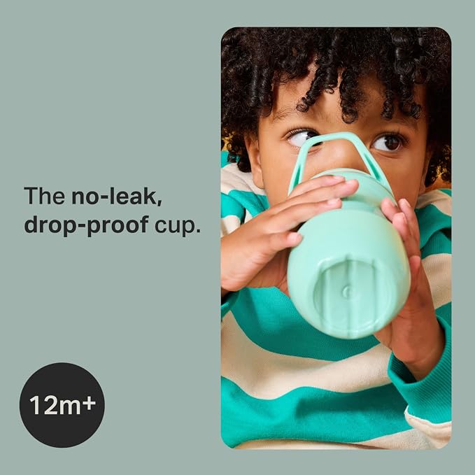 Tommee Tippee Toddler Sippy Cup, Sporty Spout, 1-3 Years, Insulated | Pack of 2