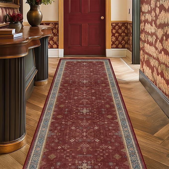 Boho 2x5 Small Kitchen Runners Rugs Non Slip
