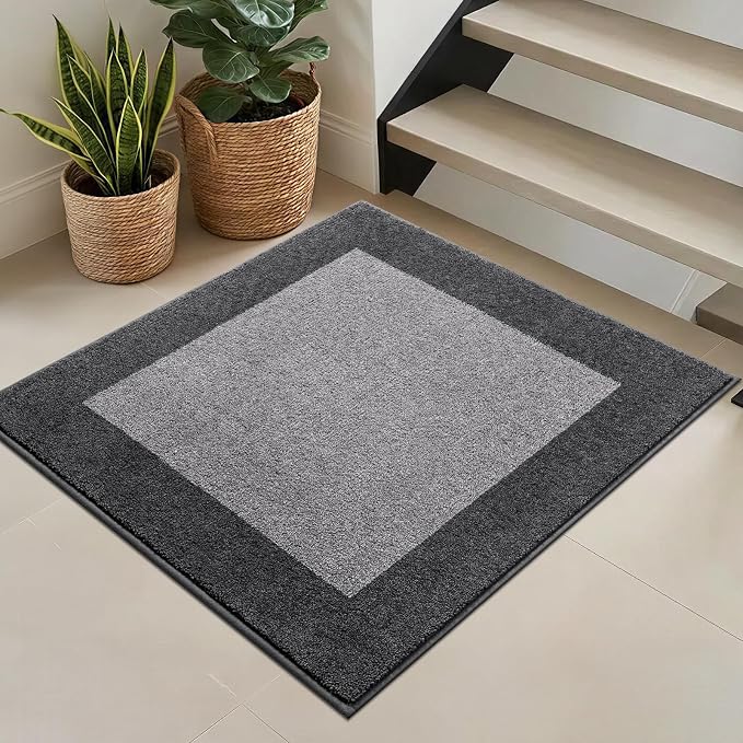 Washable Area Rug 36" x 36", Non Slip Kitchen Rug
