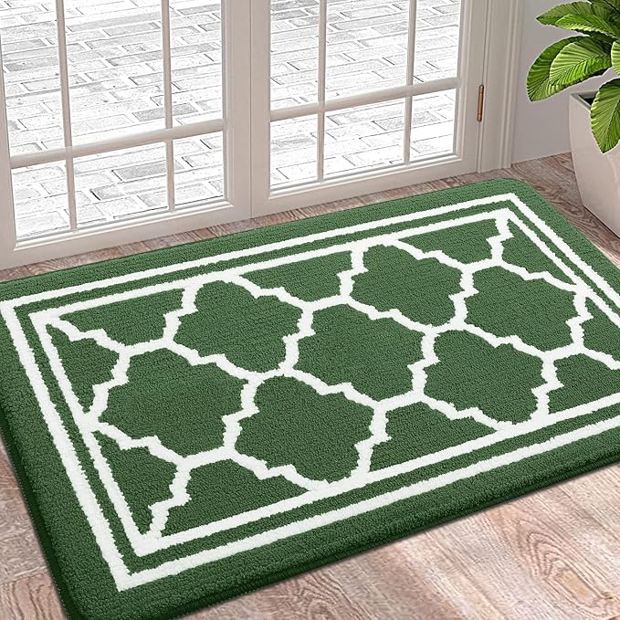 Buganda Indoor Door Mat, Dirt-Resistant and Absorbent Doormat, Low Profile