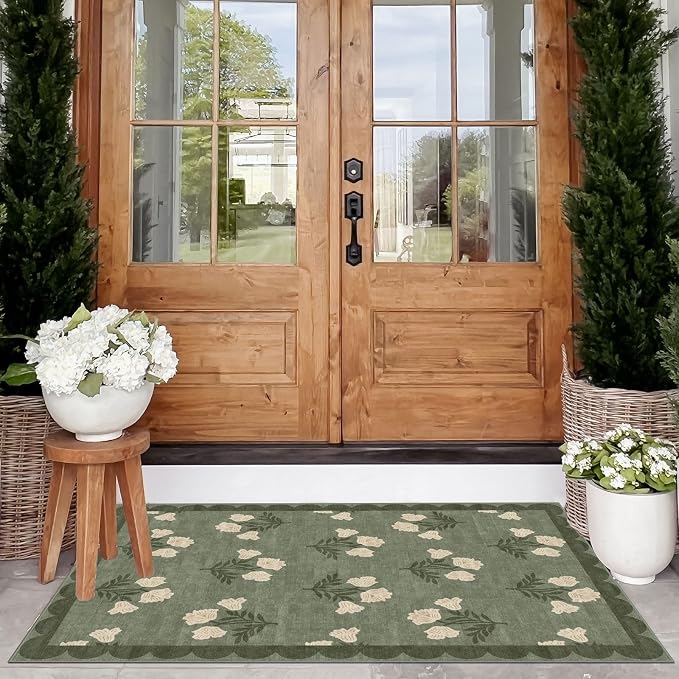 Floral Outdoor Rug