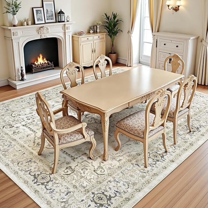 Lofus 6x9 Area Rugs for Living Room, Washable Area Rug, Rugs for Bedroom