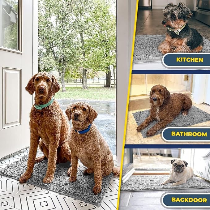 Muddy Mat® | Super Water Absorbent Door Mat Indoor, Microfiber Quick Dry