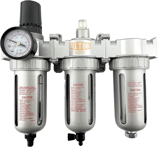 1/2" NPT MID FLOW Filter Regulator Coalescing Desiccant Dryer System