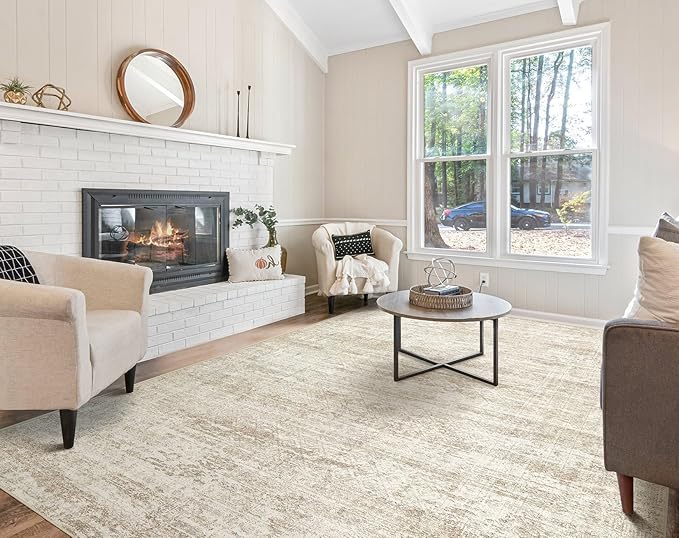 UERMEI 5x8 Washable Area Rug