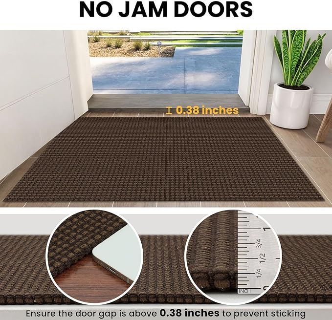 IOHOUZE Washable Runner Rug 2x5 Non Slip Runners