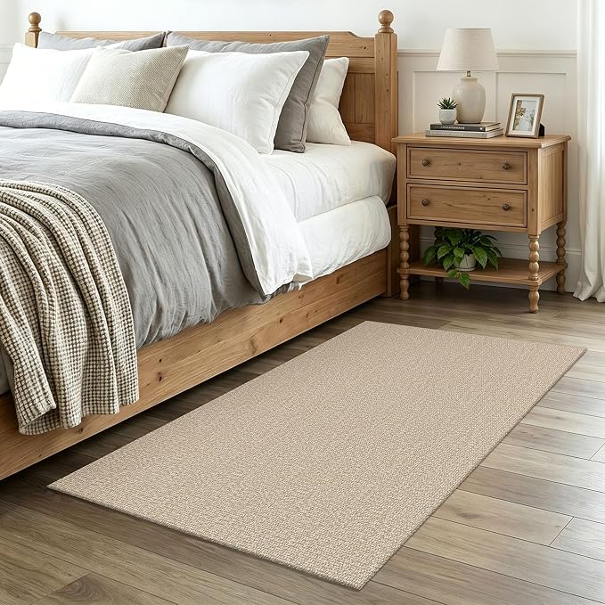 EARTHALL Washable Area Rug 3x4 Ft Non Slip Rugs