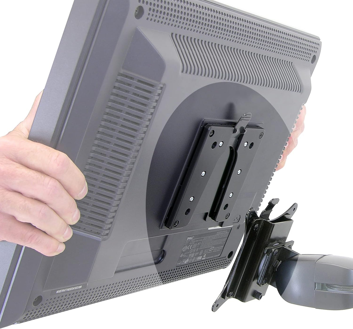 Ergotron – Quick Release Bracket – for Monitor and TV Screens Up to 35 lbs, Less Than 3 Inch Display Depth – Add-on for VESA Monitor Arms