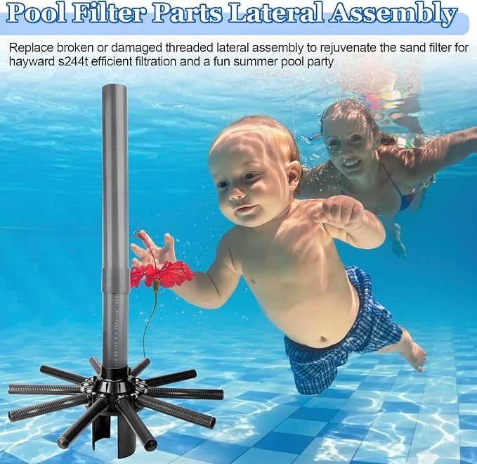SX244DA Lateral Assembly with Center Pipe Compatible with Hayward s244t Sand