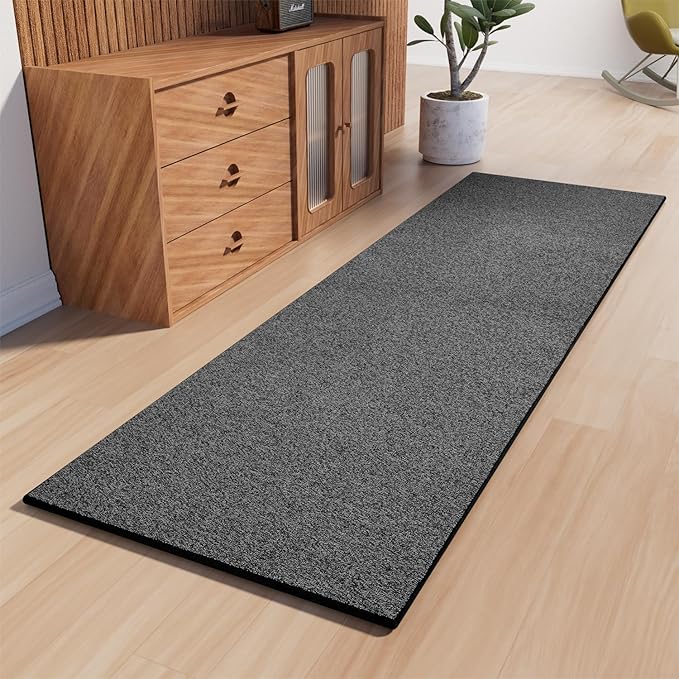 Runner Rug with Non Slip Rubber Backing, Washable Soft Floor Carpet