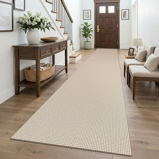 KOZYFLY Braided 2.5'x16' Runners Rugs