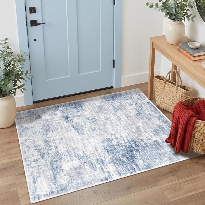 IOHOUZE Abstract Area Rug 3x4 Ft Washable Rugs