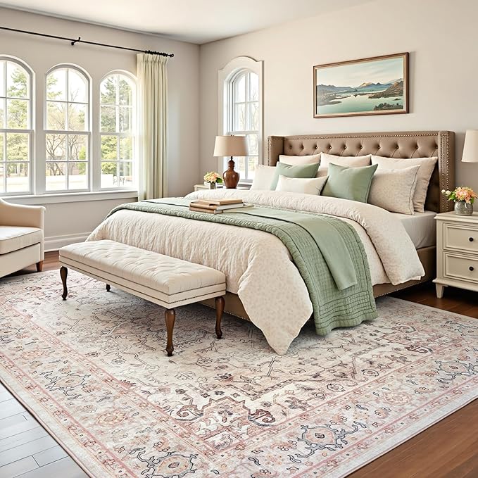 Lofus 5x7 Area Rugs for Living Room, Washable Area Rug, Rugs for Bedroom