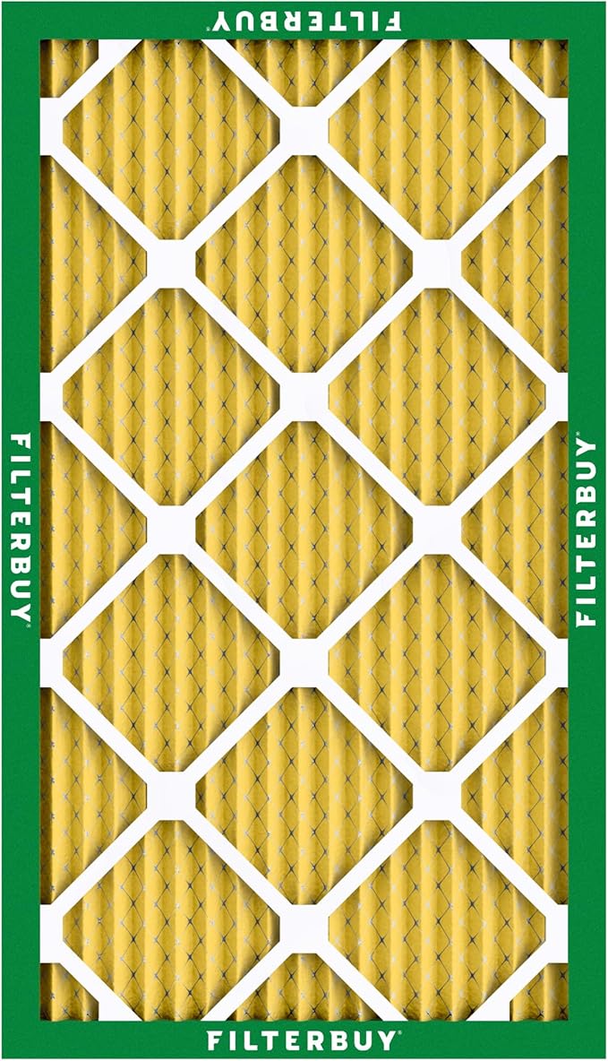 Filterbuy 12x27x1 Air Filter MERV 11 Superior Pet & Allergy Defense,