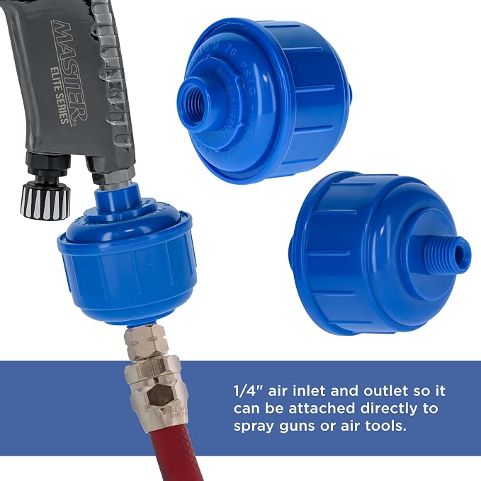 Master Elite Pack of 10 Disposable Mini Air Water Trap Filters