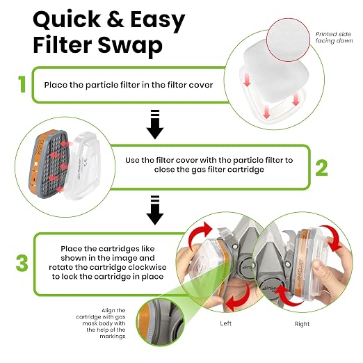 AirGearPro G-500 Reusable Respirator Mask