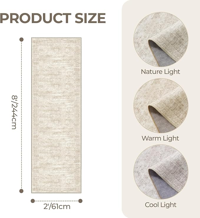 Rug Runners for Hallways Non Slip