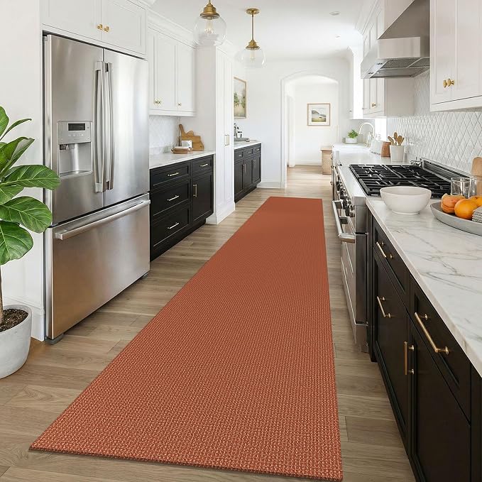 KOZYFLY Orange 3x16 Runners Rugs