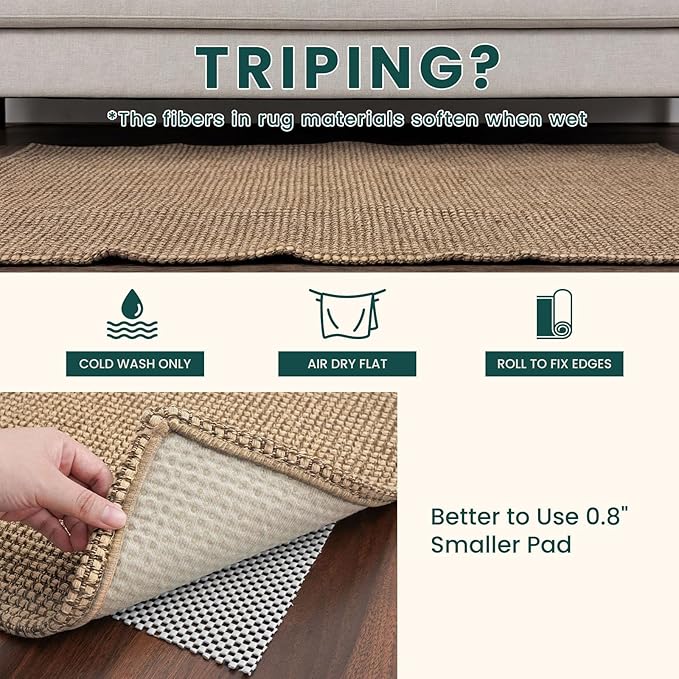 KOZYFLY Boho 3x20 Runners Rugs for Hallway, Extra Long Washable Runner Rug