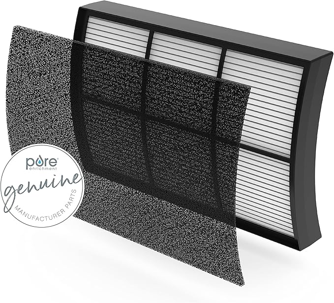 Pure Enrichment® Genuine 2-in-1 True HEPA Official Replacement Filter