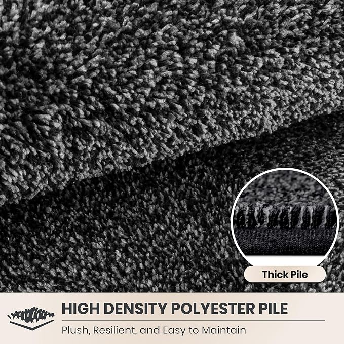 PURRUGS Dirt Trapping Door Mat 34" x 59", Non-Slip Machine Washable Entryway Rug