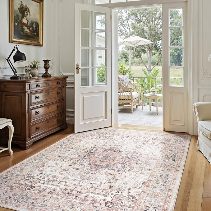 Lofus 6x9 Area Rugs for Living Room, Washable Area Rug, Rugs for Bedroom