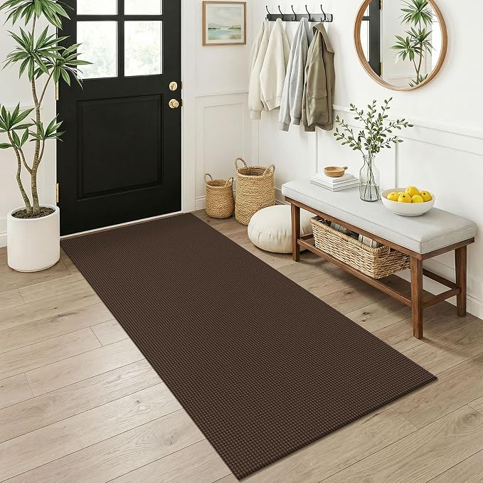 KOZYFLY 3x6 Washable Runner Rug, Non Slip Wide Runners