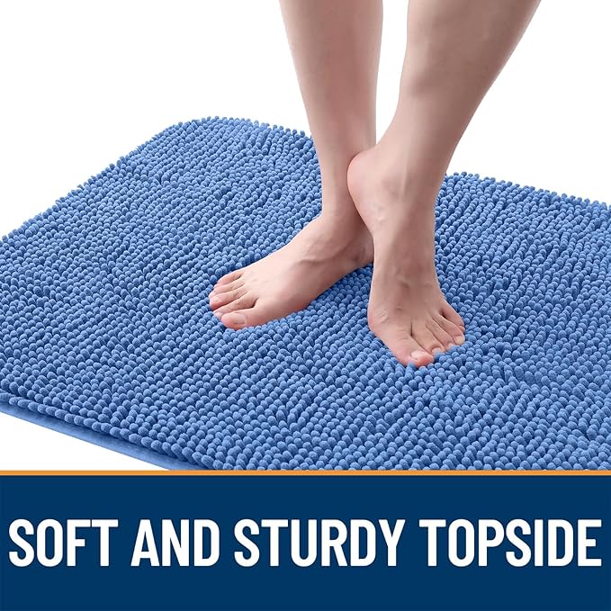 OLANLY Dog Door Mat for Muddy Paws 59x24, Absorbs Moisture and Dirt, Absorbent