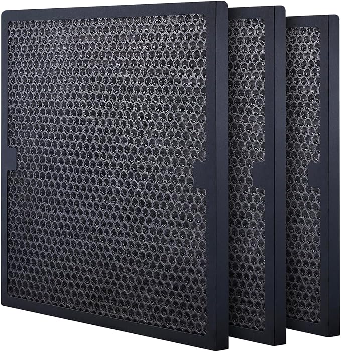 VEVOR Active Carbon Filters, 3 Pack, 15.7'' x 15.7'' Air Filter Replacement