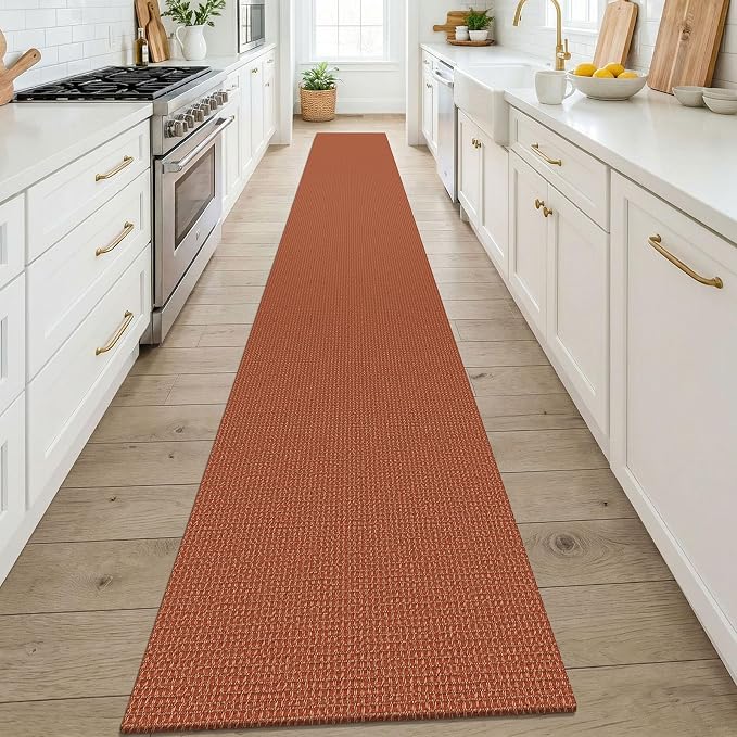 KOZYFLY Orange 2x14 Runners Rugs