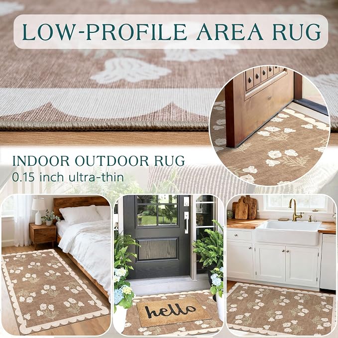 Floral Outdoor Rug