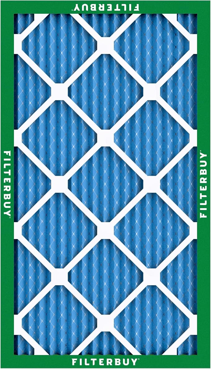 Filterbuy 15.5x23.5x1 Air Filter MERV 13 Optimal Smoke & Allergy Defense
