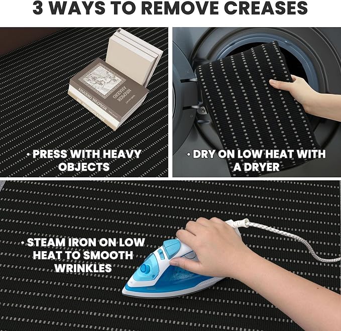 EARTHALL Washable Runner Rug 2x6 Ft Non Slip Runners