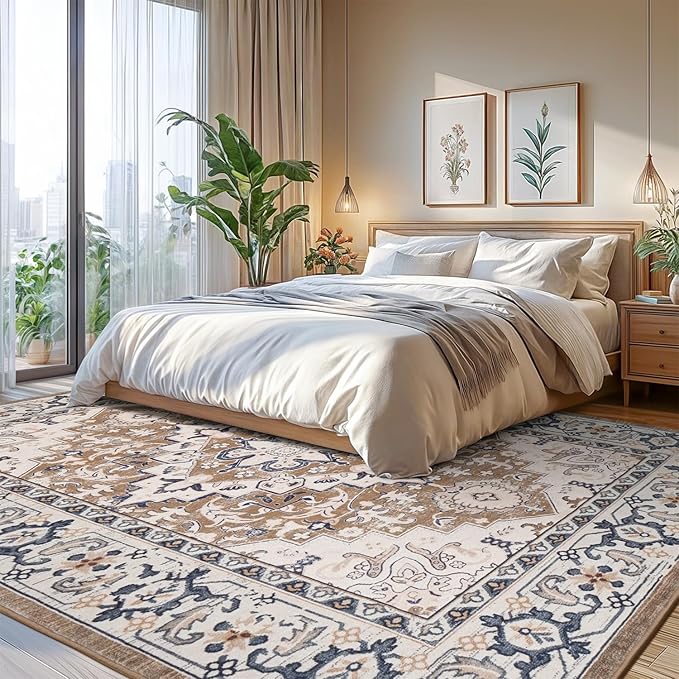 Lofus 7x10 Area Rugs for Living Room, Washable Area Rug, Rugs for Bedroom