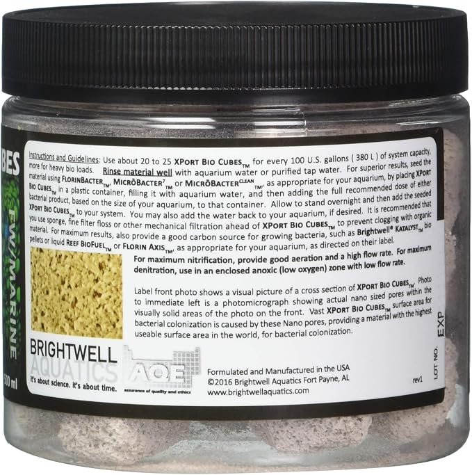 Brightwell Aquatics Xport BIO Cubes