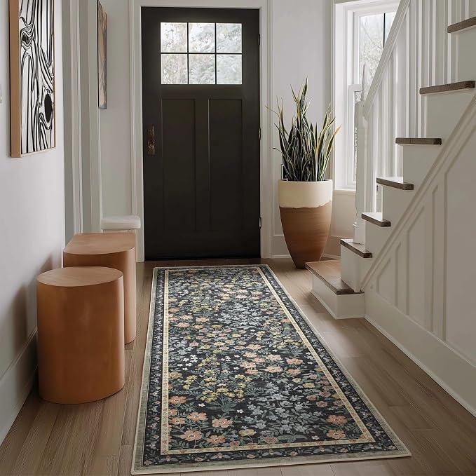 Washable Kitchen Rug Runners for Hallways: 2'x6' Entryway Rug