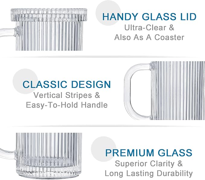 Lysenn Iridescent Glass Mug