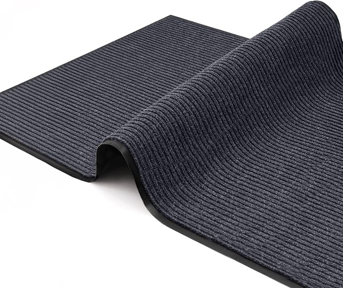 2 Pack Heavy Duty Entry Mat 2' x 3', Low Profile Door Rug
